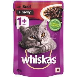 Whiskas Beef in Gravy 85g