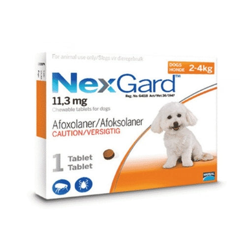 NexGard 2-4kg Single