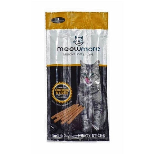 Meow More Chicken & Liver Flavour 15g