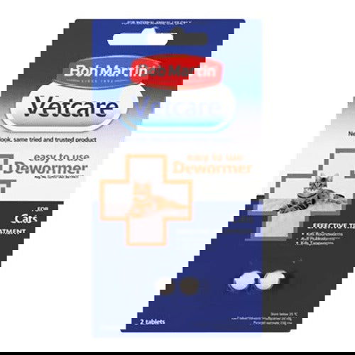 Bob Martin Dewormer Cat Tab 1x2's - Petssmart Value (Pty) Ltd. -