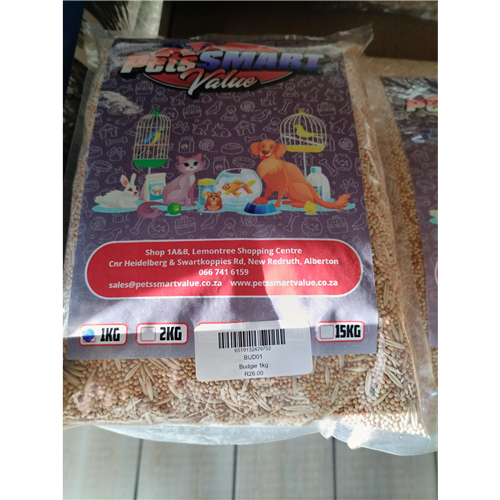 Budgie 1kg - Petssmart Value (Pty) Ltd. -
