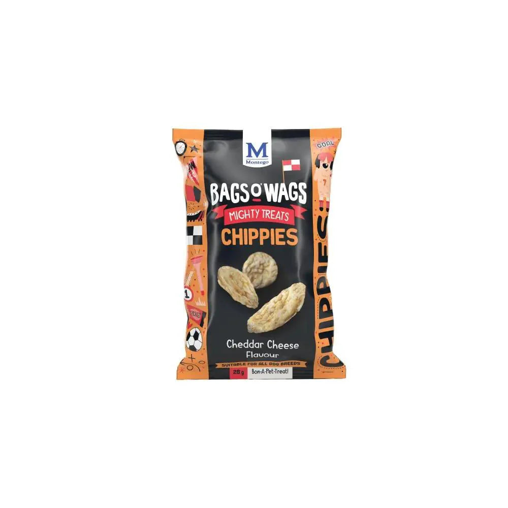 Montego Bags O' Wags Chips Cheese 28g