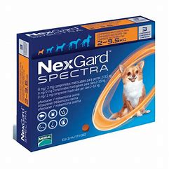 Nexgard Spectra Orange 2-3.5kg 3's