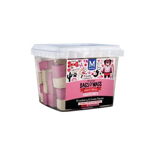 Montego Bags O' Wags Squishies Strawberry & Cream 500g