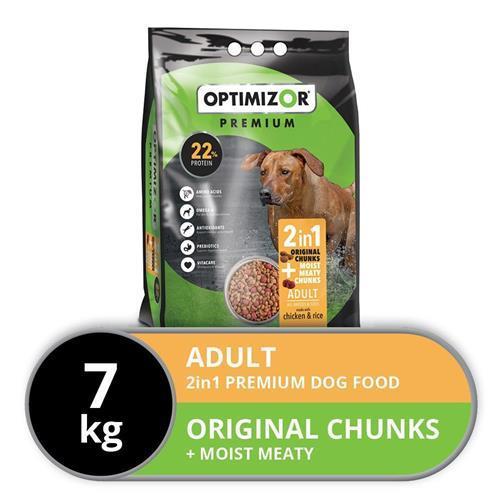 Optimizor Premium Adult 2 in1 Moist Meaty Chunks 7kg