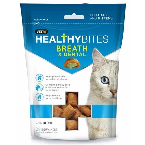 Healthy Bites Breath & Dental Treats For Cats