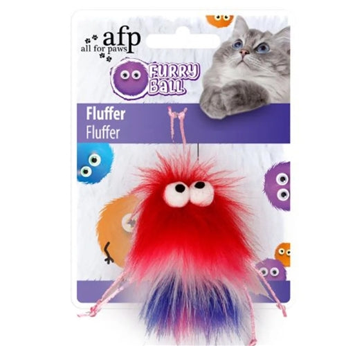 Furry Ball Fluffy Ball Red