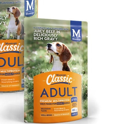 Montego Classic Wet Adult Beef & Gravy 85g
