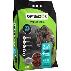 Optimizor Premium Adult 2 In 1 Gravy Coated 7kg