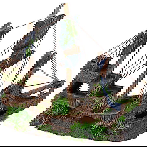 32cm Sailing Ship With Moss - Petssmart Value (Pty) Ltd. - 