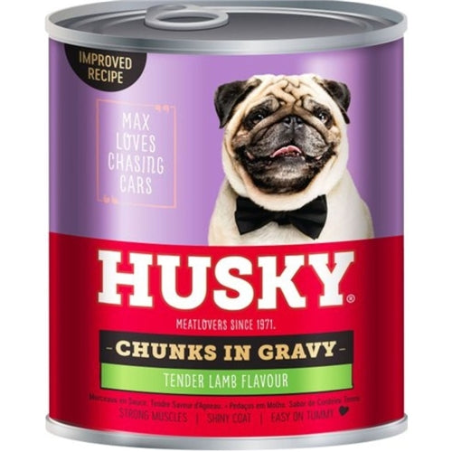 Husky Chunks In Gravy Lamb 775gr