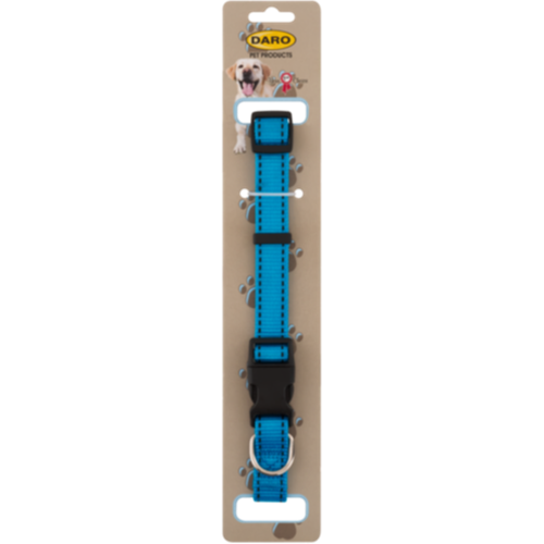 Nylon Collar Neon Blue 25mm x 18'-28'