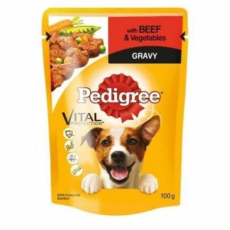 Pedigree Adult Beef & Veg In Gravy