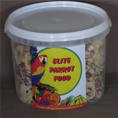 Elite Parrot Feed Bucket 1kg