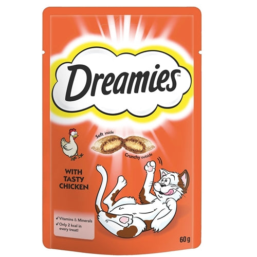 Dreamies Cat Treats Chicken 60g