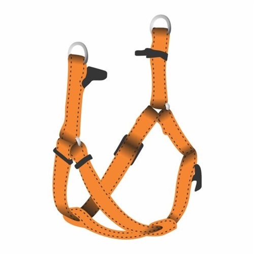 Nylon harness neon orange 25mm * 24"-32"
