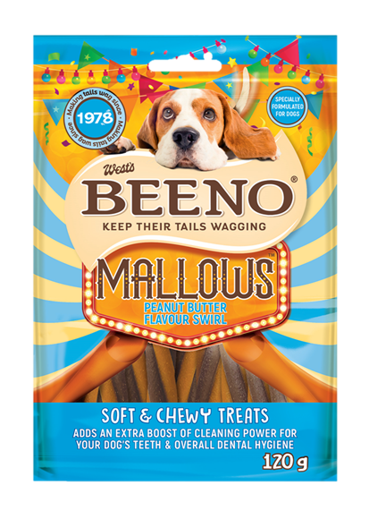 BEENO Peanut Butter Flavour Swirl 120g - Petssmart Value (Pty) Ltd. - 