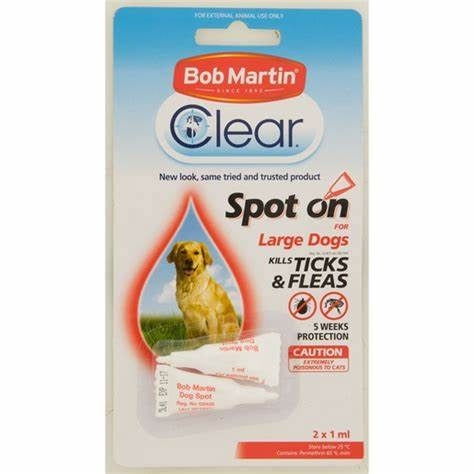 Bob Martin Tick & Flea Spot On Large Dog - Petssmart Value (Pty) Ltd. - 