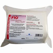 F10 Disinfectant Wipes Refill 100's