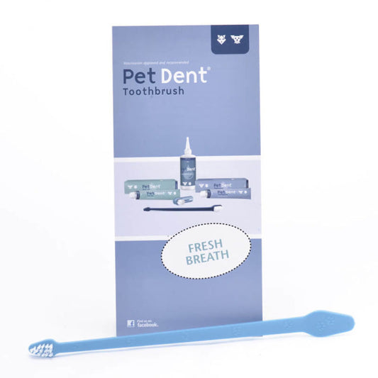 Pet Dent Toothbrush Blue
