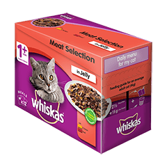 Whiskas Wet Adult Multipack Classic Meat in Jelly