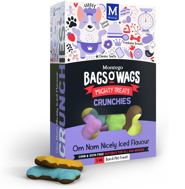 Montego Bags O Wags Nicely Iced 1kg