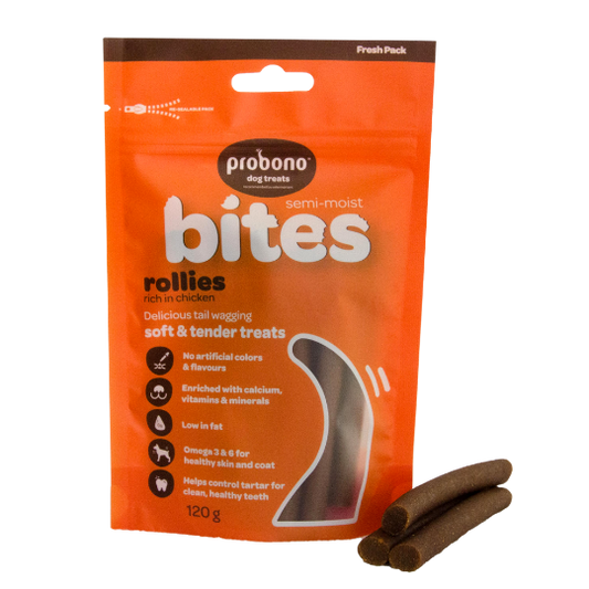 Probono Chicken Rollies 120g
