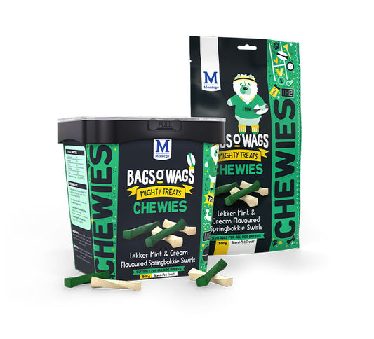 Bags O' Wags Springbokkie Swirl 500g