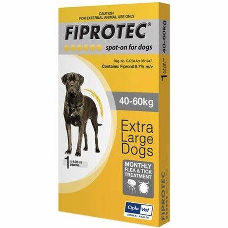 Fiprotec XL Yellow 40-60Kg Spot On