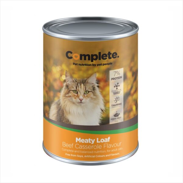 Complete Cat Beef Casserole 385g