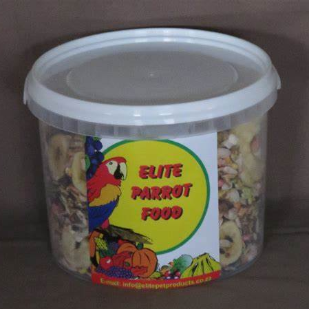Elite Parrot Feed Bucket 2kg
