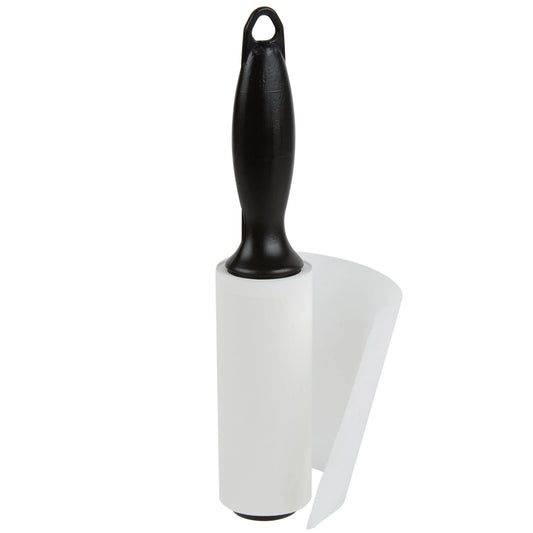 LINT ROLLER w/PLASTIC HANDLE (30 sheets)