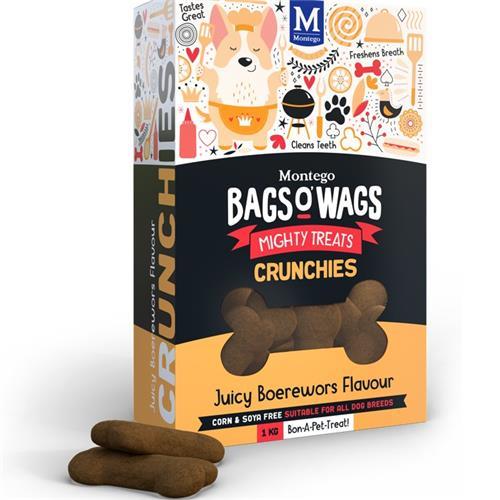 Montego Bags Of Wags Boerewors 1kg