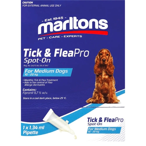 Marltons Tick & Fleapro spot on Medium