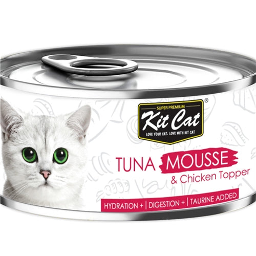 Kit Cat Wet Chicken Mouse & Tuna 80g
