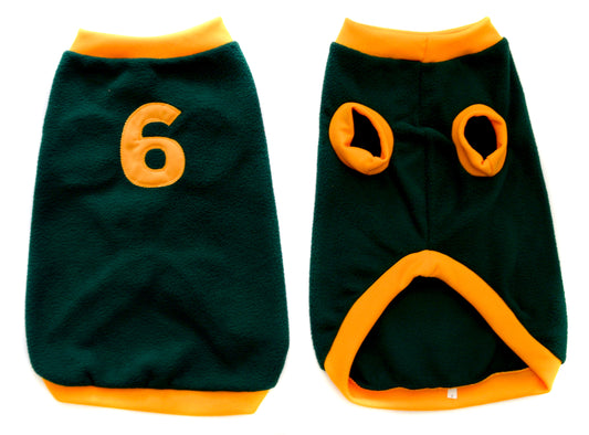 Dog Jersey Green Size 6