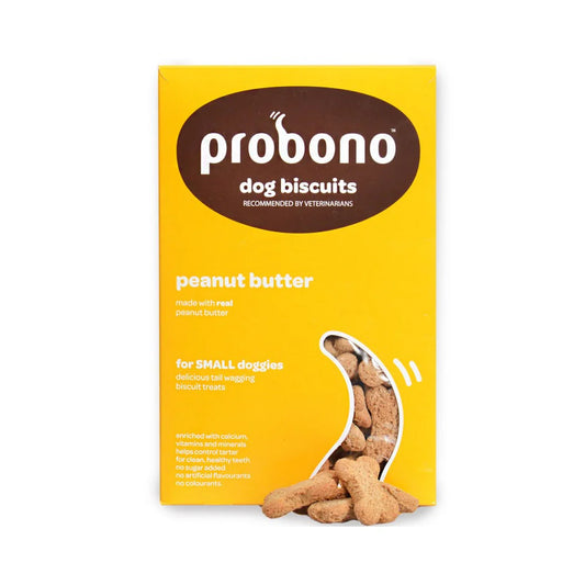 Probono dog biscuits- Small (peanut but)