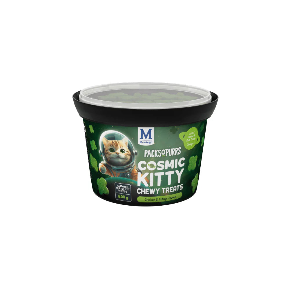 Packs O' Purs Chicken & Catnip 200g