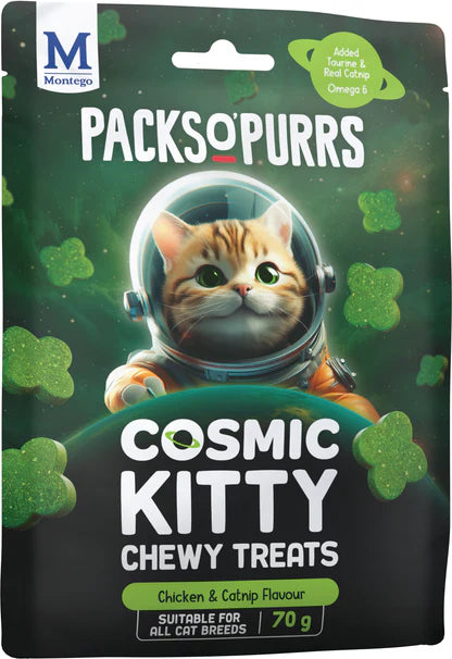 Pack 'O Purs Chicken & Catnip 70g