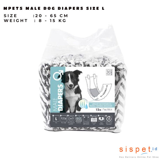 M-Pets Male Diapers L
